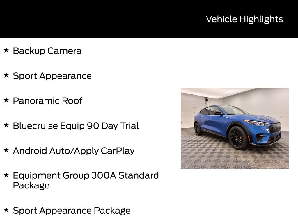 New 2025 Ford Mustang Mach-E Premium w/ Sport Appearance Package image 5