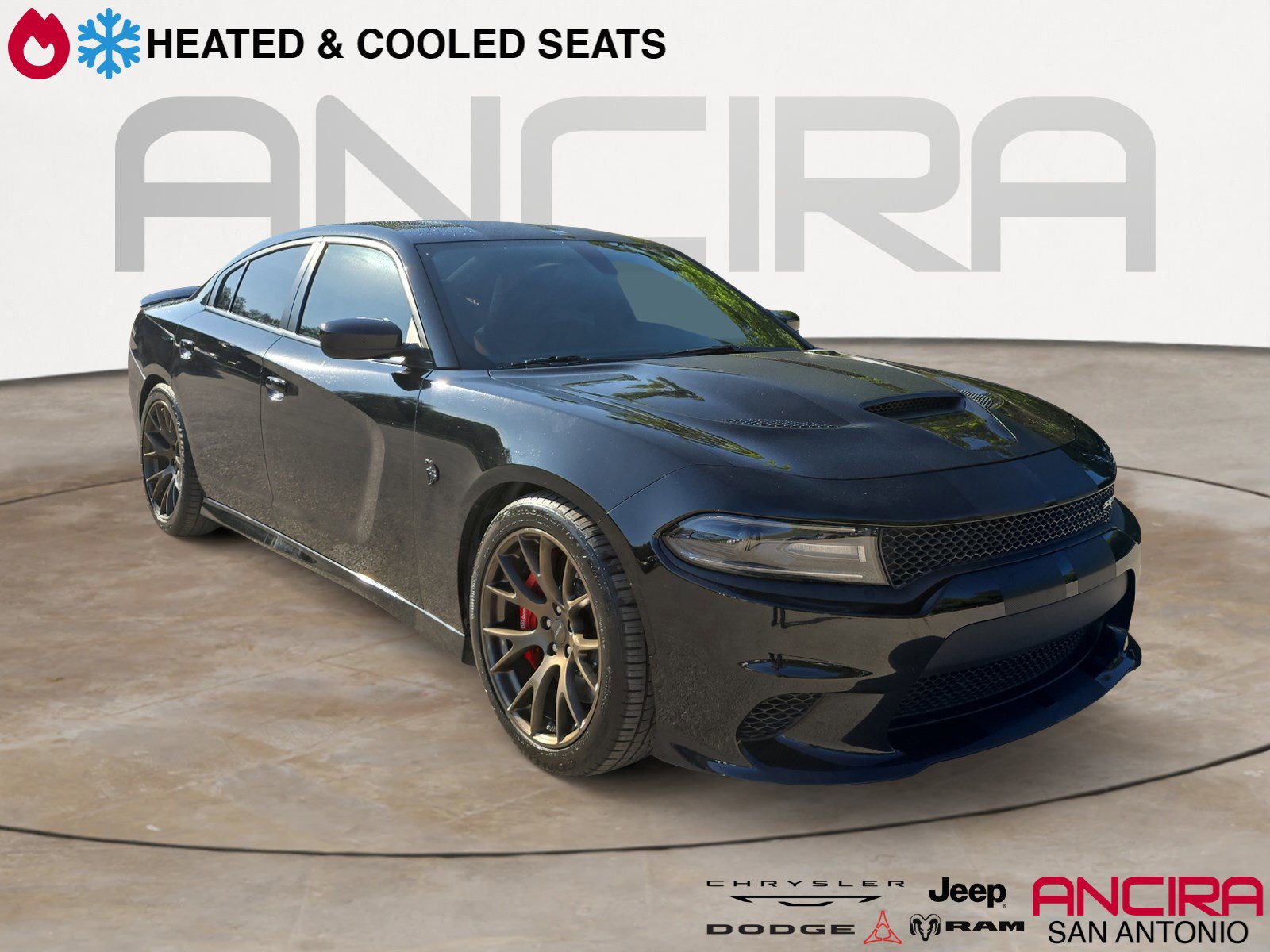 Used 2016 Dodge Charger SRT Hellcat w/ Harman/Kardon Audio Group RWD image 1