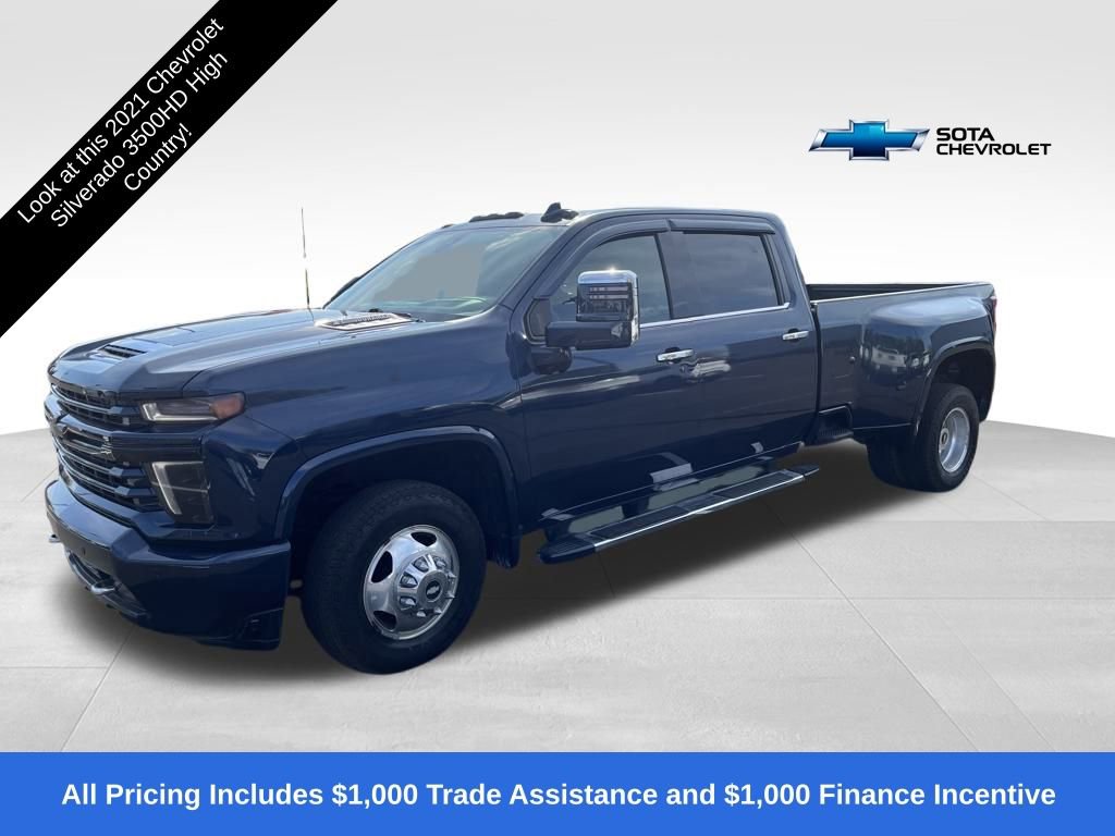 Used 2021 Chevrolet Silverado 3500 High Country w/ Technology Package