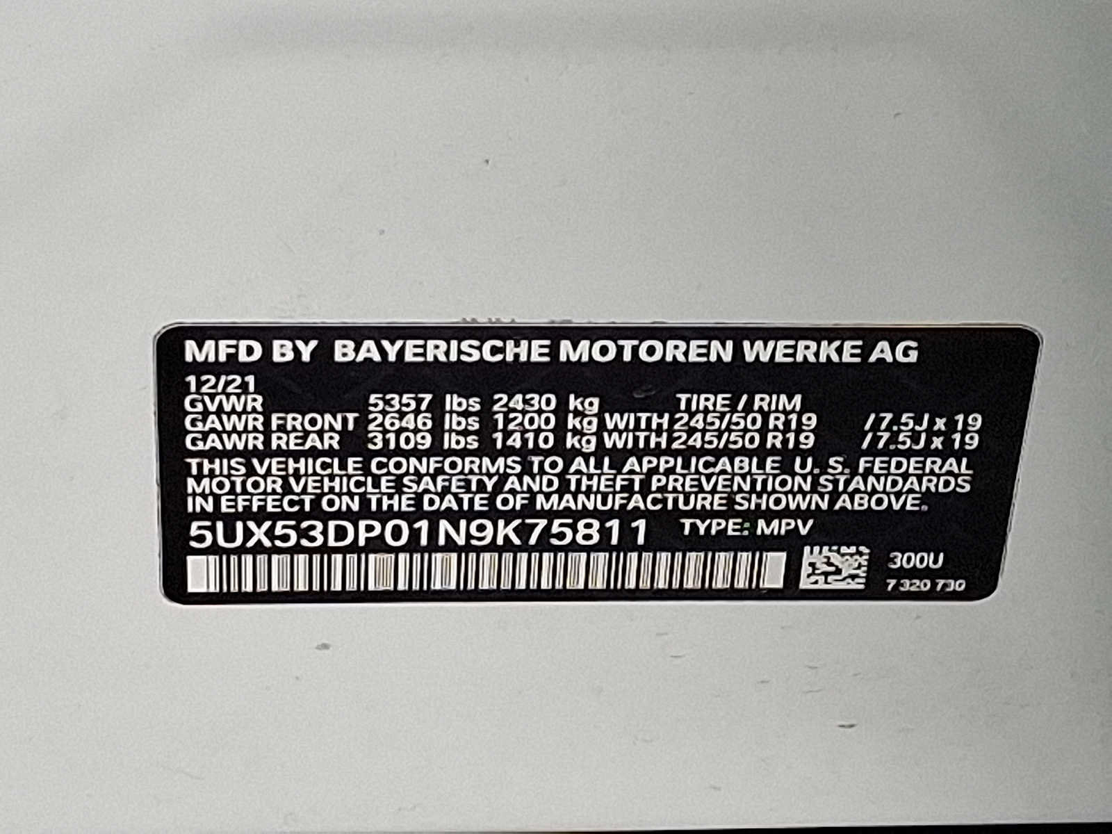Used 2022 BMW X3 xDrive30i w/ Convenience Package AWD/4WD image 26