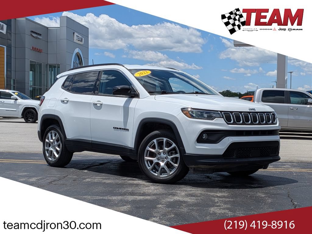 Used 2022 Jeep Compass Latitude AWD/4WD image 1