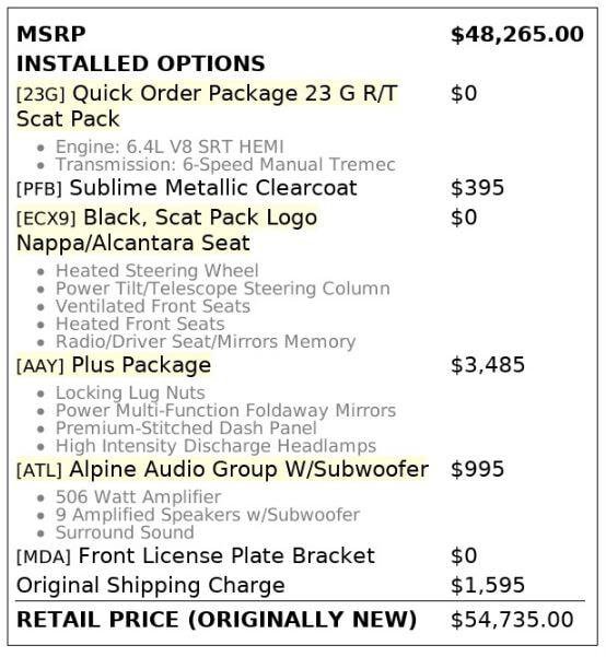 Used 2023 Dodge Challenger R/T Scat Pack w/ Plus Package RWD image 4