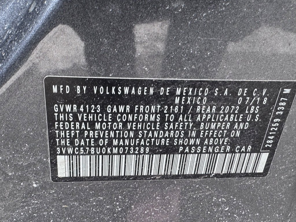 Used 2019 Volkswagen Jetta S w/ Driver Assistance Package image 16