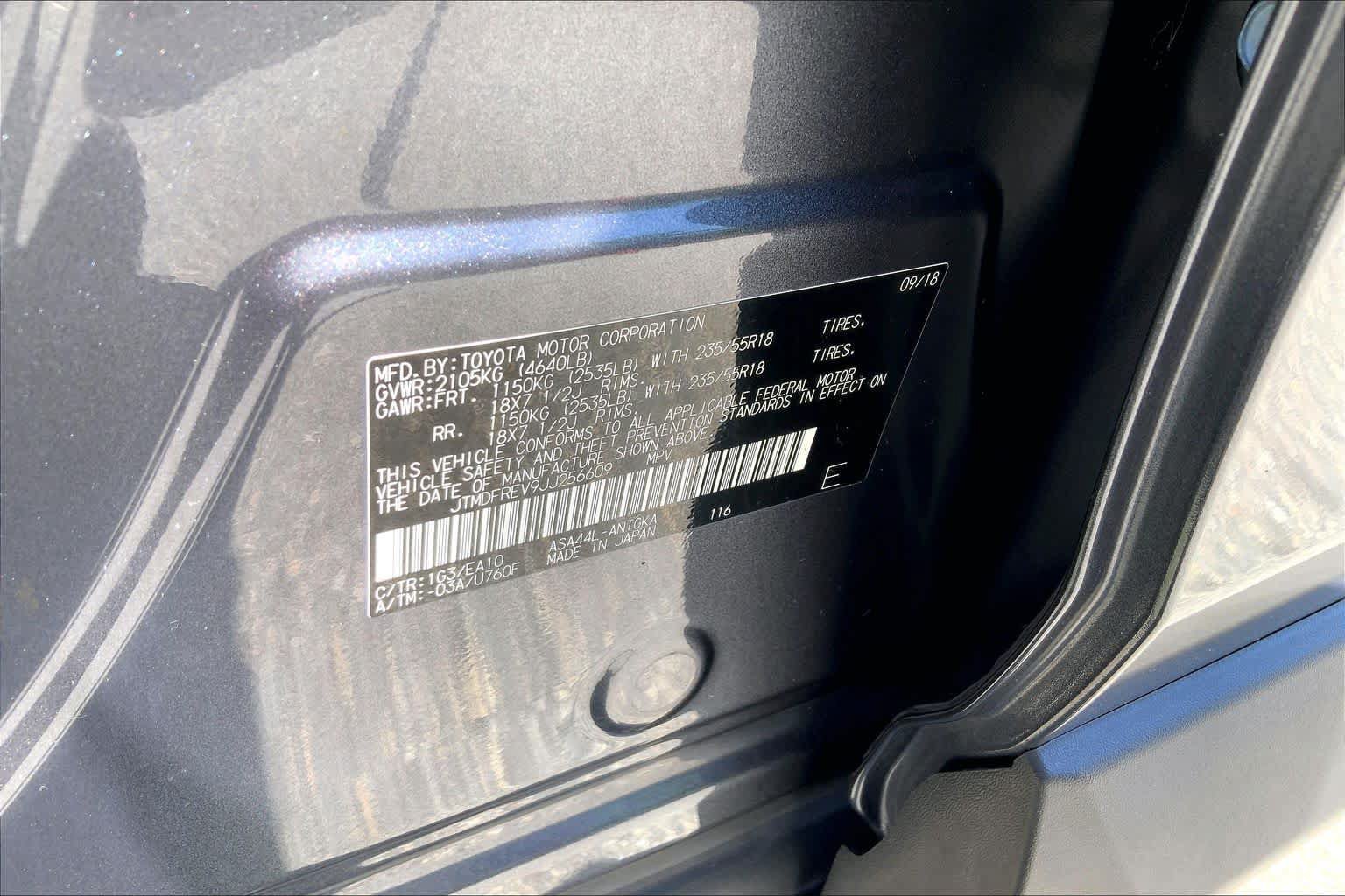 Used 2018 Toyota RAV4 Limited w/ All Weather Liner Package AWD/4WD image 34