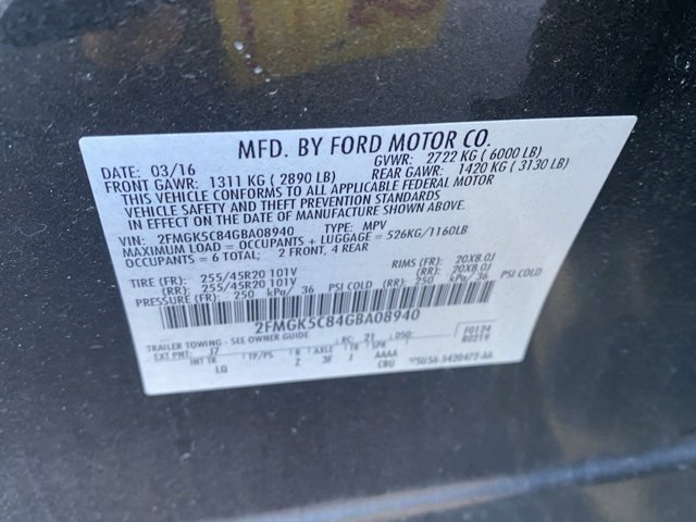 Used 2016 Ford Flex SEL w/ Equipment Group 202A image 14