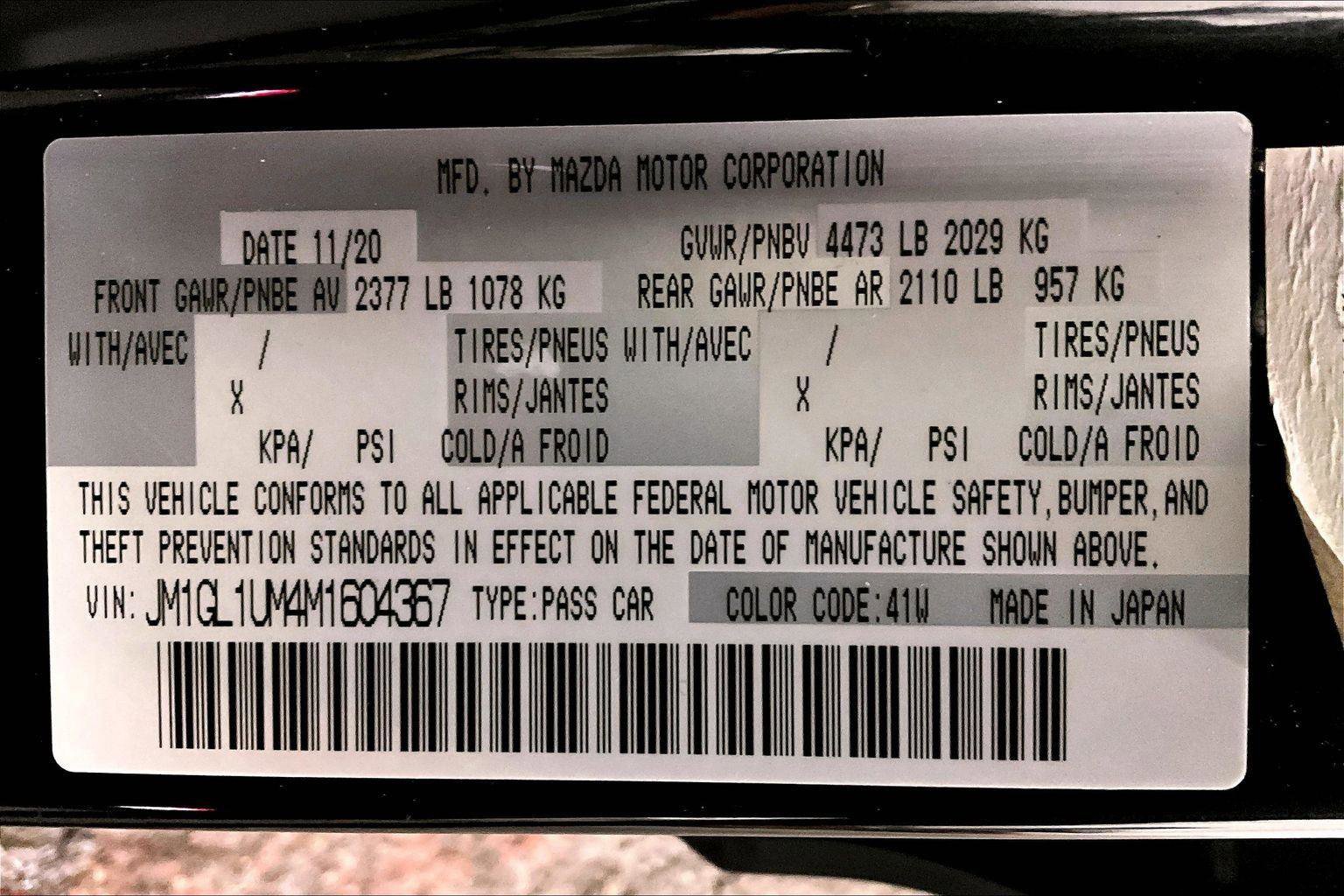 Used 2021 MAZDA MAZDA6 Sport image 32