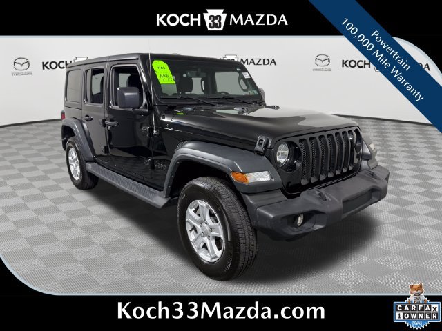 Used 2023 Jeep Wrangler Unlimited Sport AWD/4WD image 1