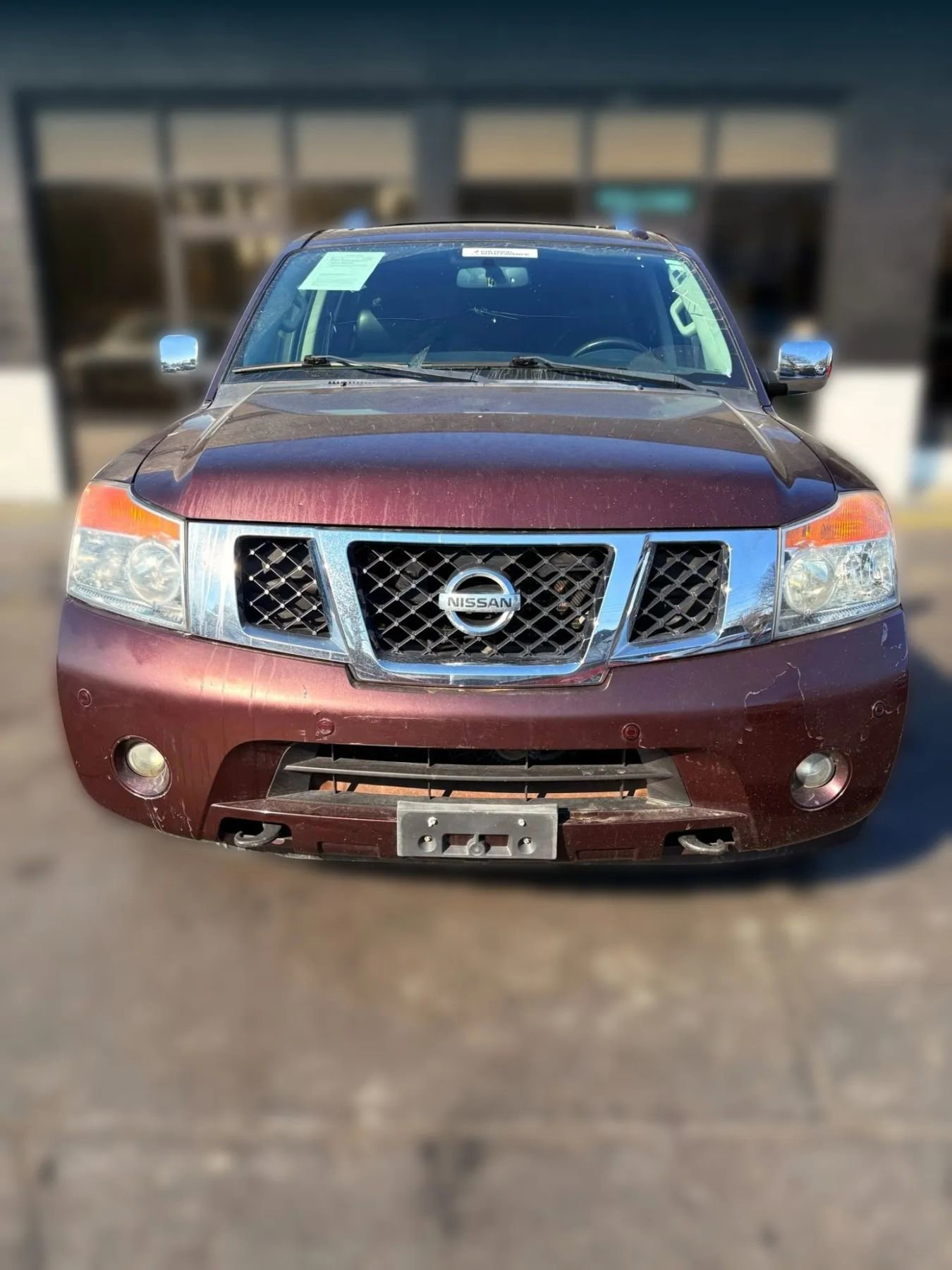 Used 2015 Nissan Armada Platinum w/ 2nd Row Captain Seat Package RWD image 8