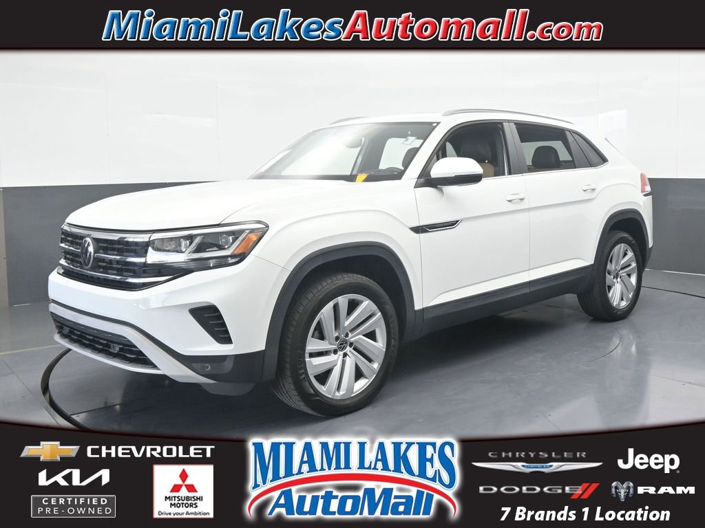 Used 2021 Volkswagen Atlas Cross Sport SE w/ Panoramic Sunroof Package