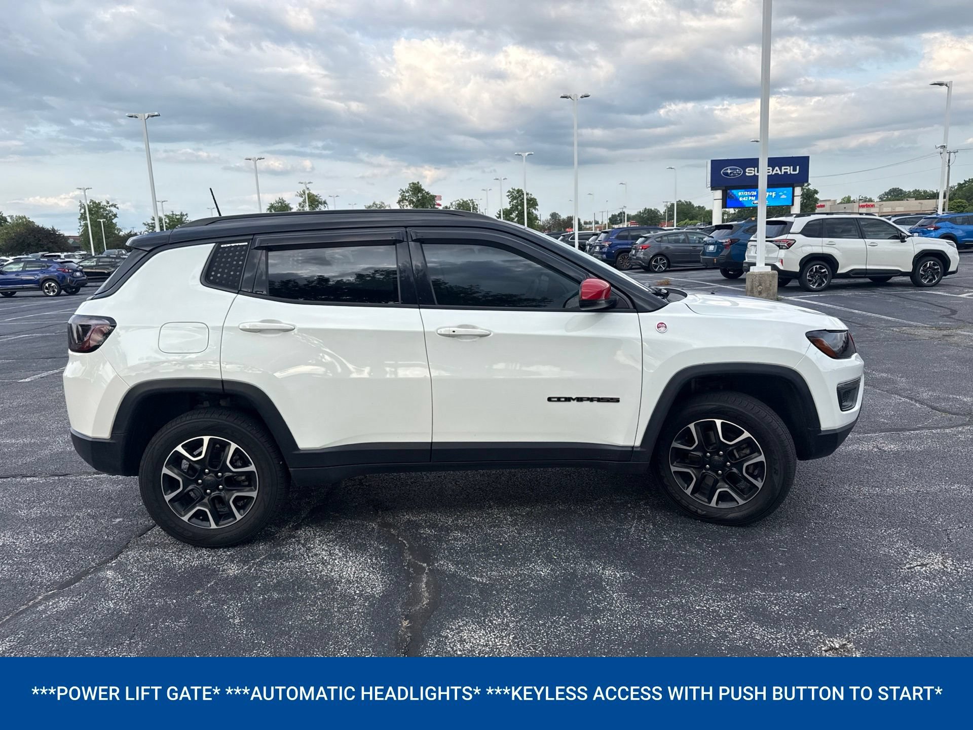 Used 2021 Jeep Compass Trailhawk w/ Sun and Sound Group AWD/4WD image 7