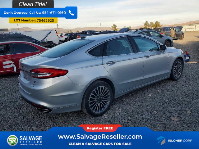 Used 2017 Ford Fusion SE w/ Fusion SE Technology Package image 4