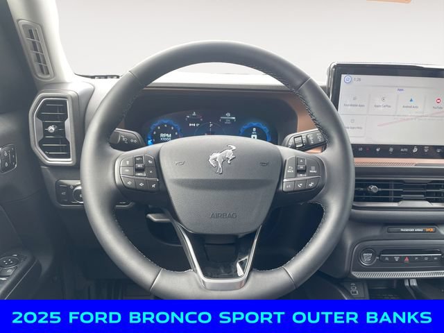 New 2025 Ford Bronco Sport Outer Banks w/ Sasquatch Outer Banks Package AWD/4WD image 12