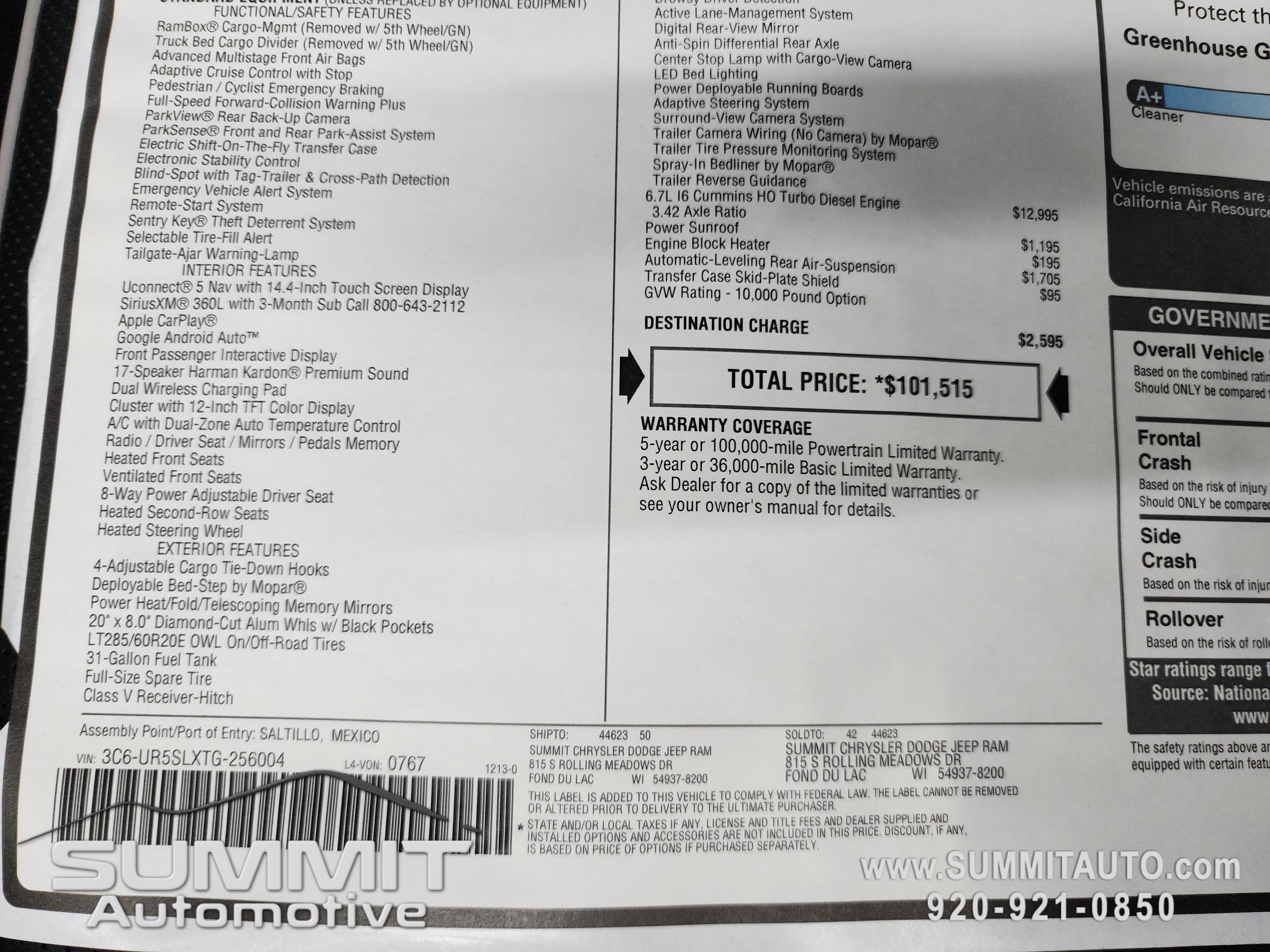 New 2026 RAM 2500 Limited image 45