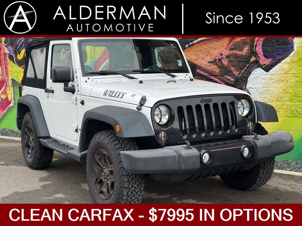 Used 2016 Jeep Wrangler Willys Wheeler image 1