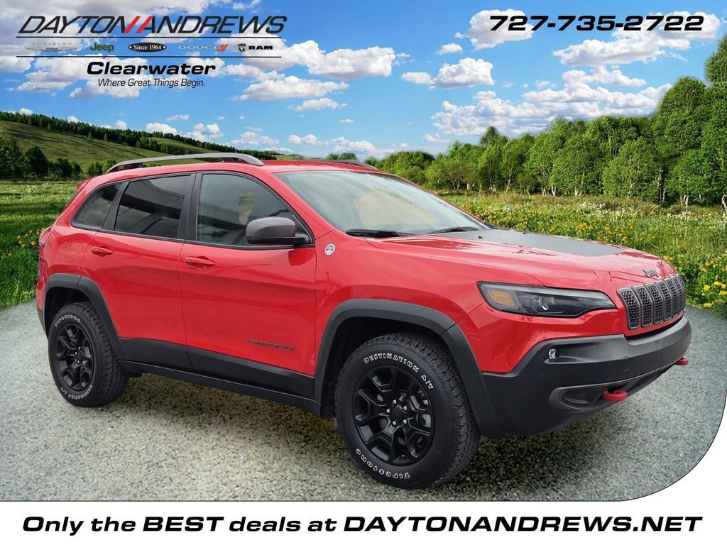 Used 2019 Jeep Cherokee Trailhawk w/ Trailer Tow Group AWD/4WD image 1
