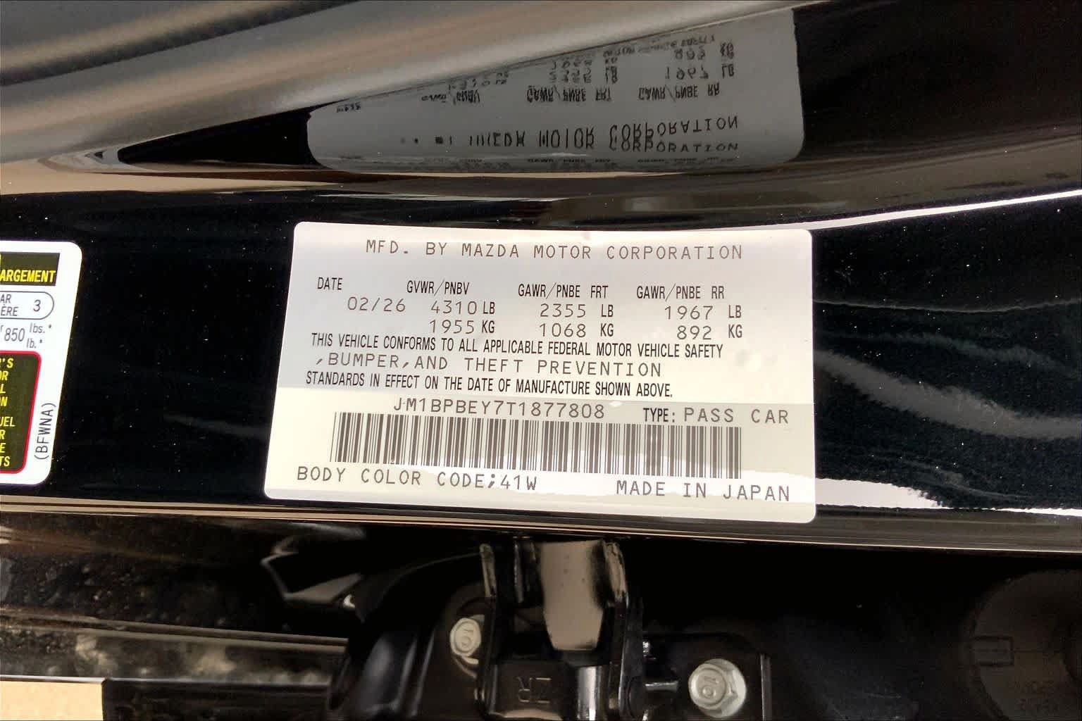 New 2026 MAZDA MAZDA3 2.5 Turbo Sedan w/Premium Plus AWD/4WD image 20