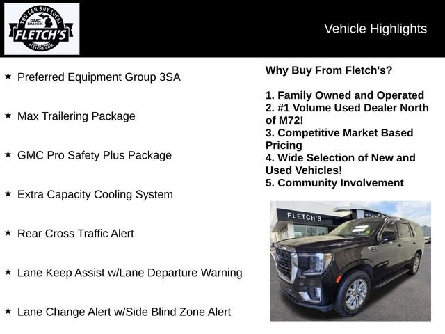 Used 2021 GMC Yukon SLE w/ Gmc Pro Safety Plus Package image 2