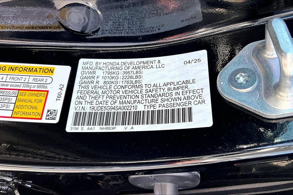 Certified 2025 Acura Integra Type S FWD image 35