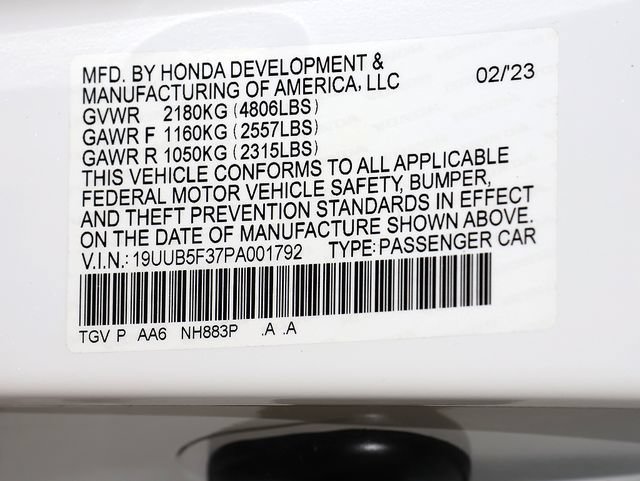 Certified 2023 Acura TLX FWD image 36
