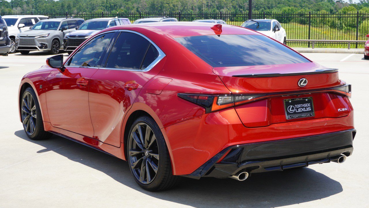Used 2025 Lexus IS 350 F Sport w/ Accessory Package 2 RWD image 8