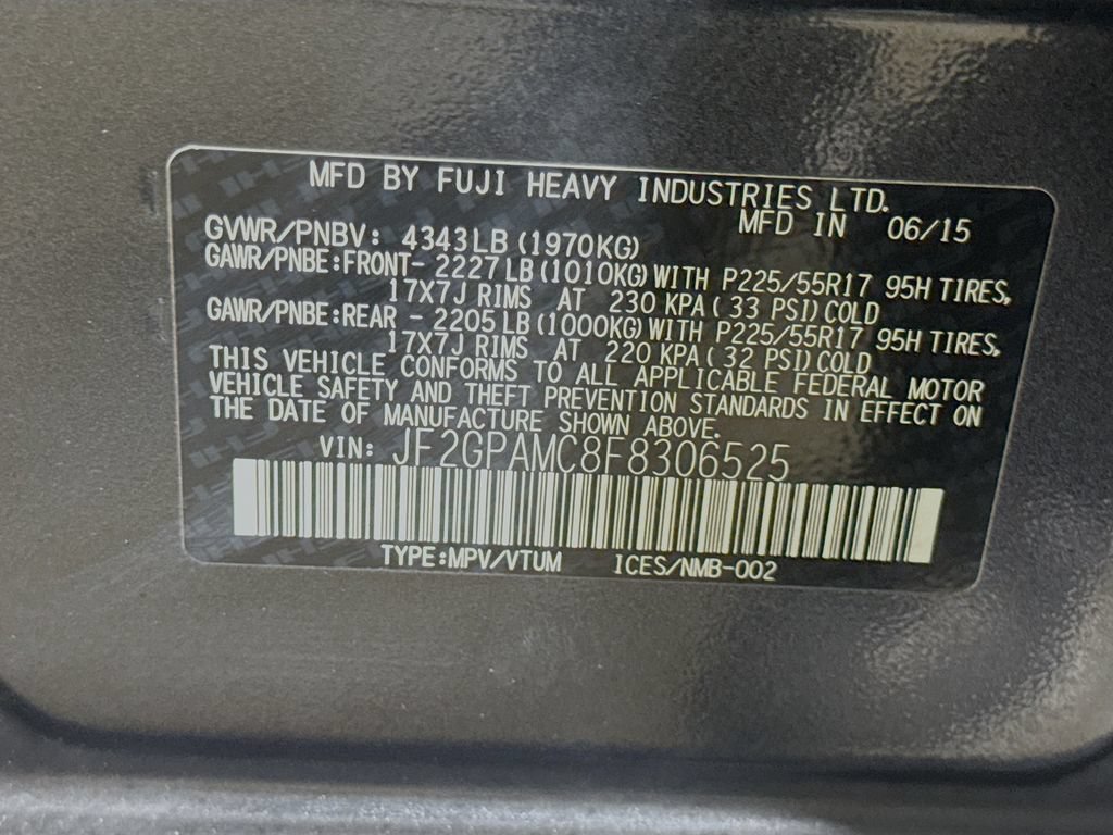 Used 2015 Subaru Crosstrek 2.0i Limited AWD/4WD image 29