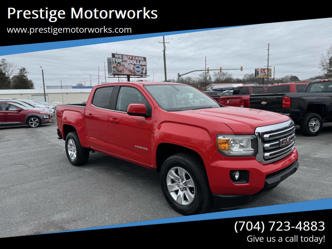 Used 2018 GMC Canyon SLE w/ SLE Convenience Package AWD/4WD image 1