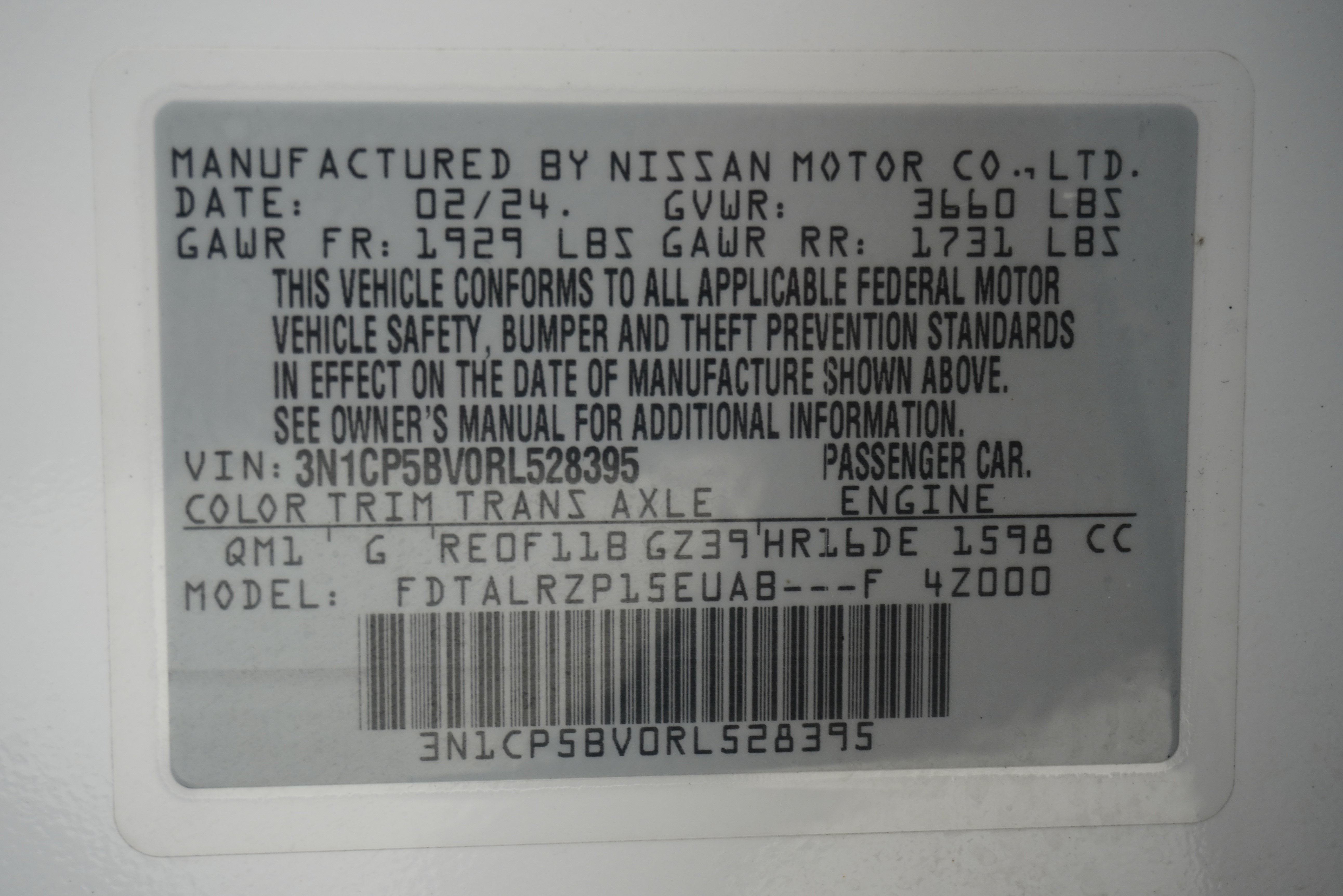 Used 2024 Nissan Kicks S FWD image 25