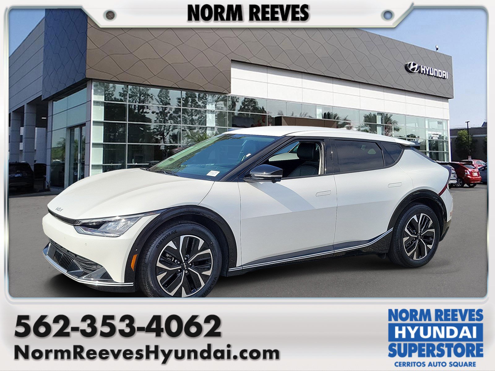 Used 2024 Kia EV6 Wind w/ Wind Technology Package RWD image 1