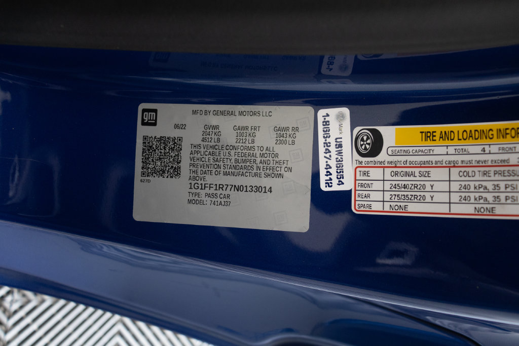 Used 2022 Chevrolet Camaro SS RWD image 28