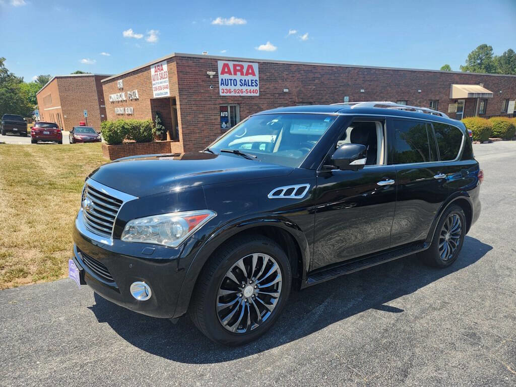 Used 2013 INFINITI QX56 4WD w/ Deluxe Touring Pkg