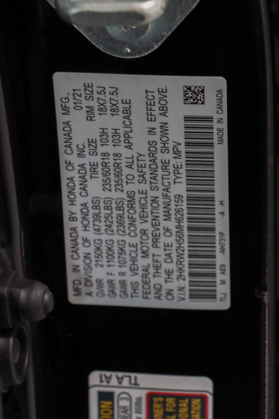 Used 2021 Honda CR-V EX image 32