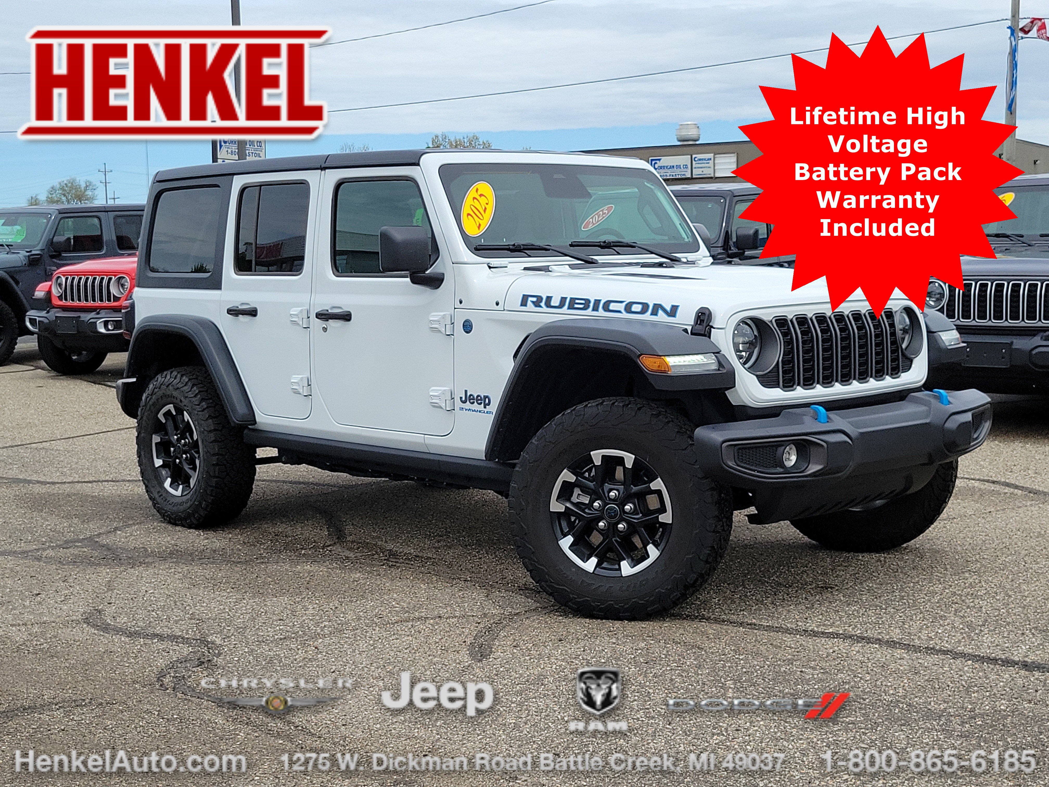 Used 2025 Jeep Wrangler Unlimited Rubicon 4xe w/ Convenience Group