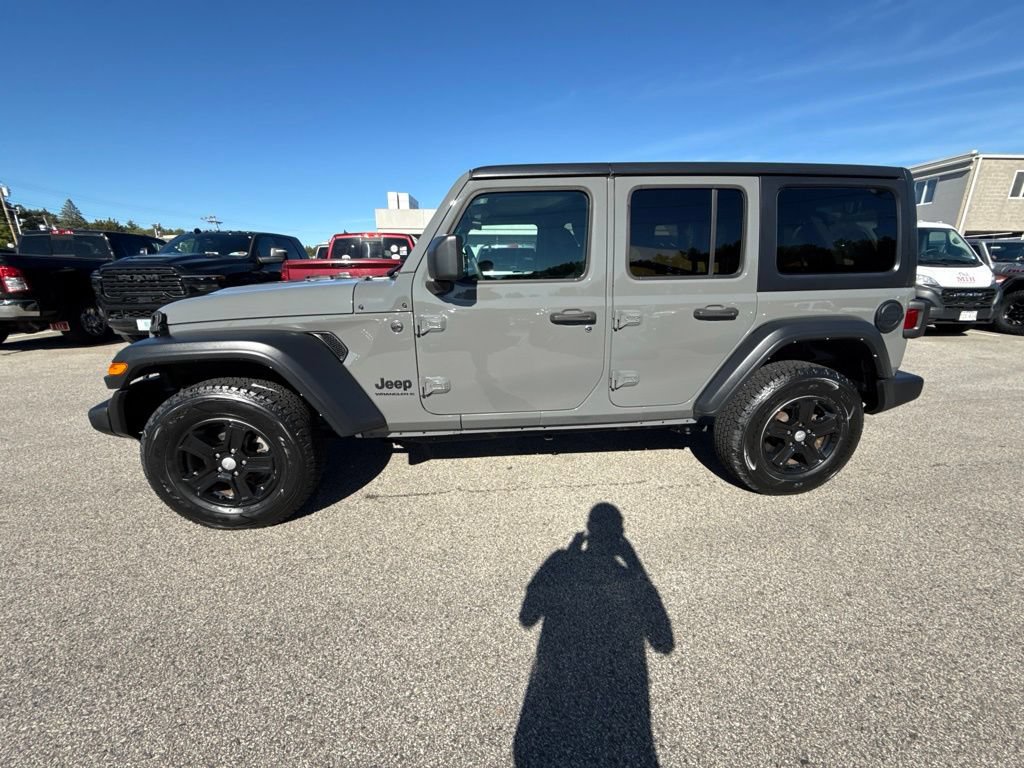 Certified 2023 Jeep Wrangler Unlimited Sport AWD/4WD image 2