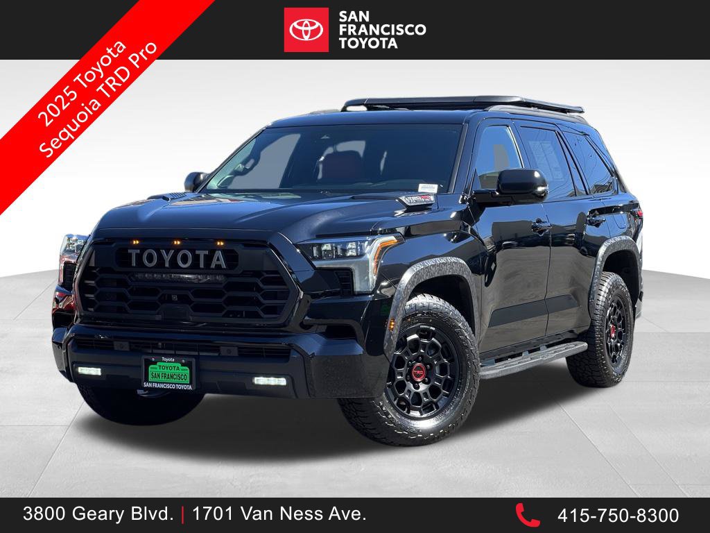 Certified 2025 Toyota Sequoia TRD Pro