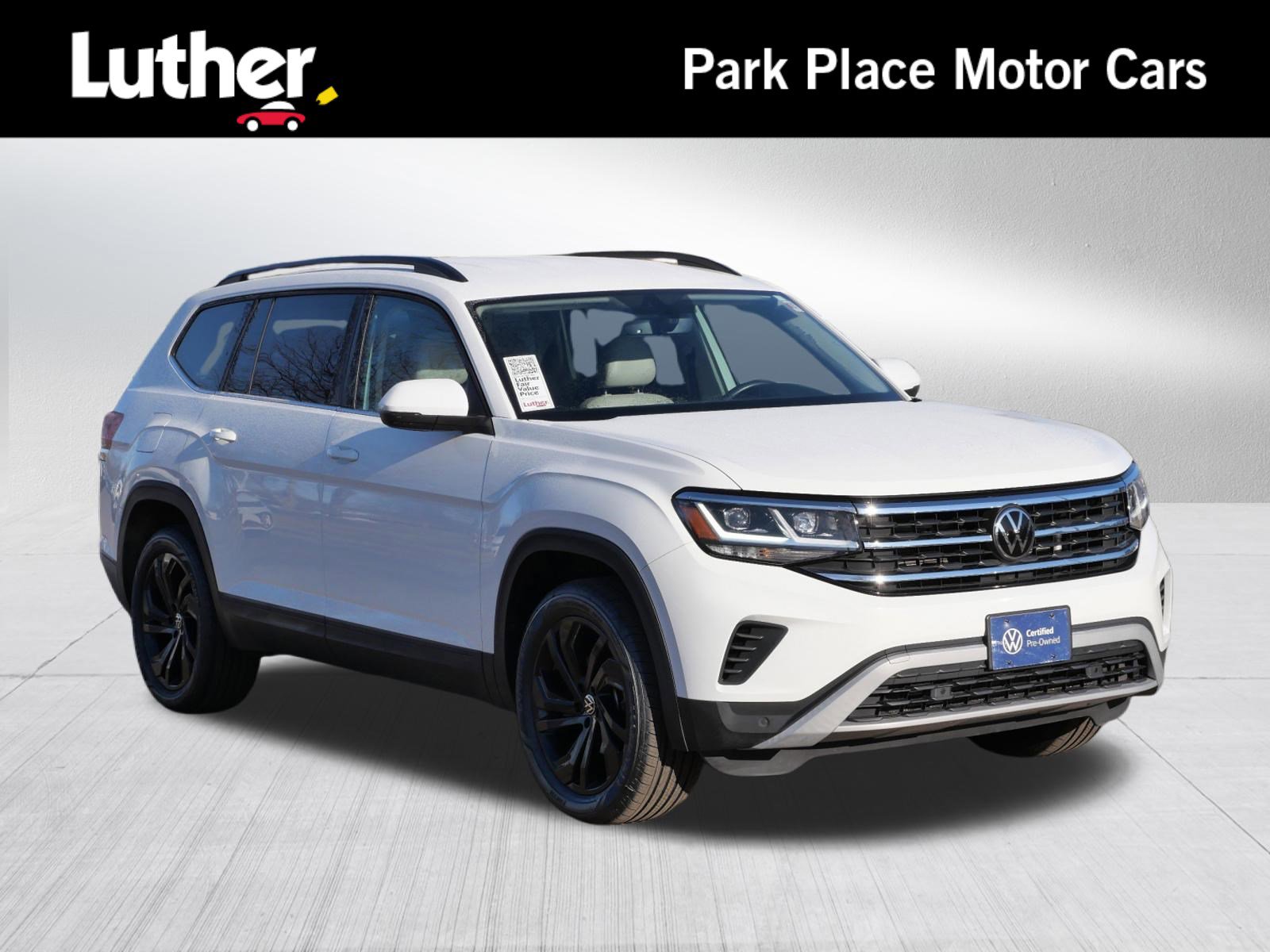 Certified 2023 Volkswagen Atlas SE w/ Black Wheel Package