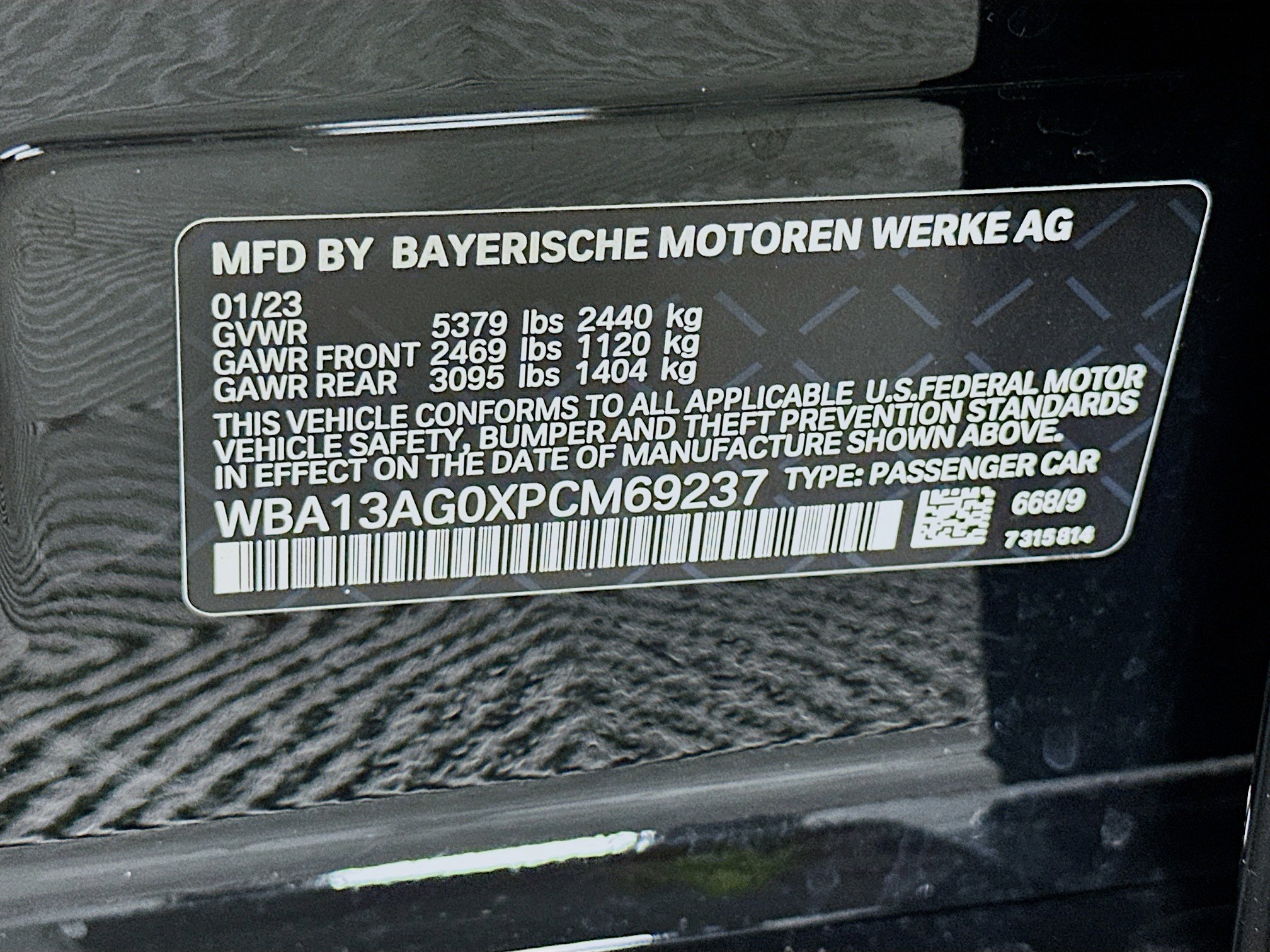Used 2023 BMW 530e w/ Convenience Package image 12