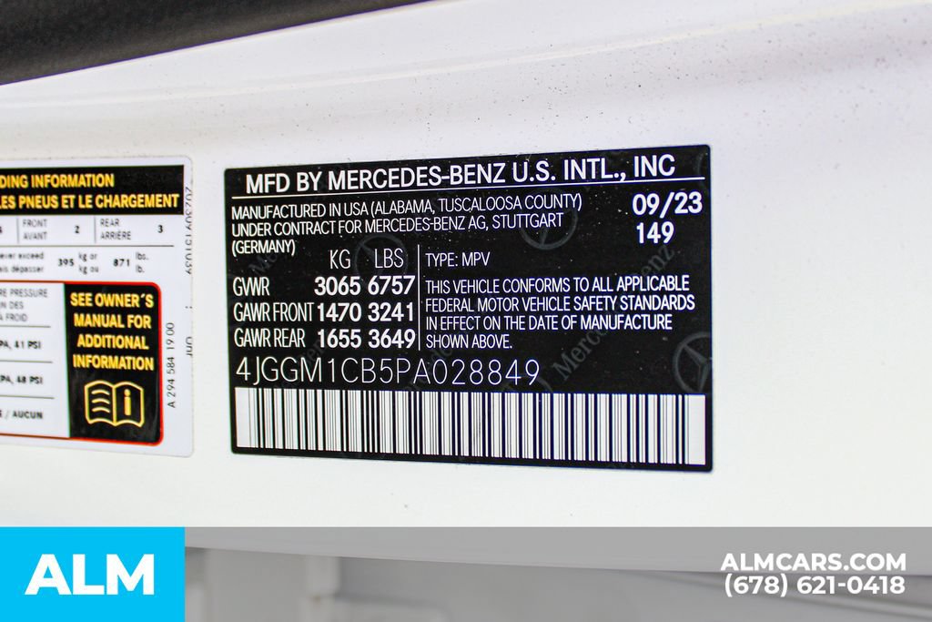 Used 2023 Mercedes-Benz EQE 350+ 4MATIC SUV w/ AMG Line Exterior Package image 39