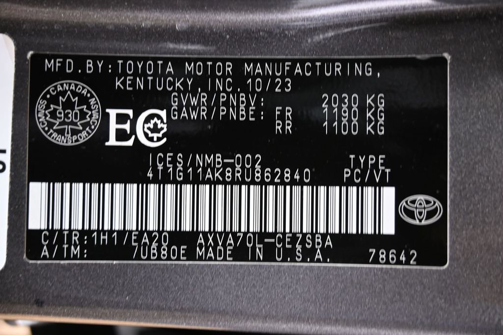 Used 2024 Toyota Camry SE FWD image 37