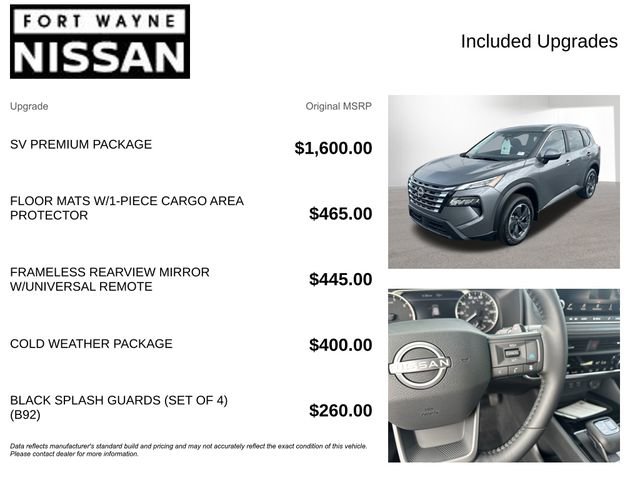 New 2026 Nissan Rogue SV w/ SV Premium Package image 4
