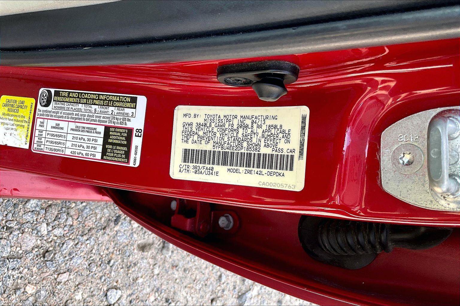 Used 2013 Toyota Corolla L FWD image 3