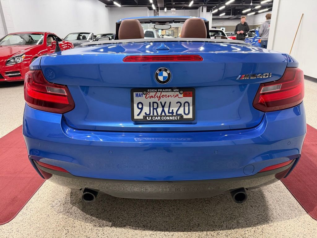 Used 2017 BMW M240i Convertible RWD image 12