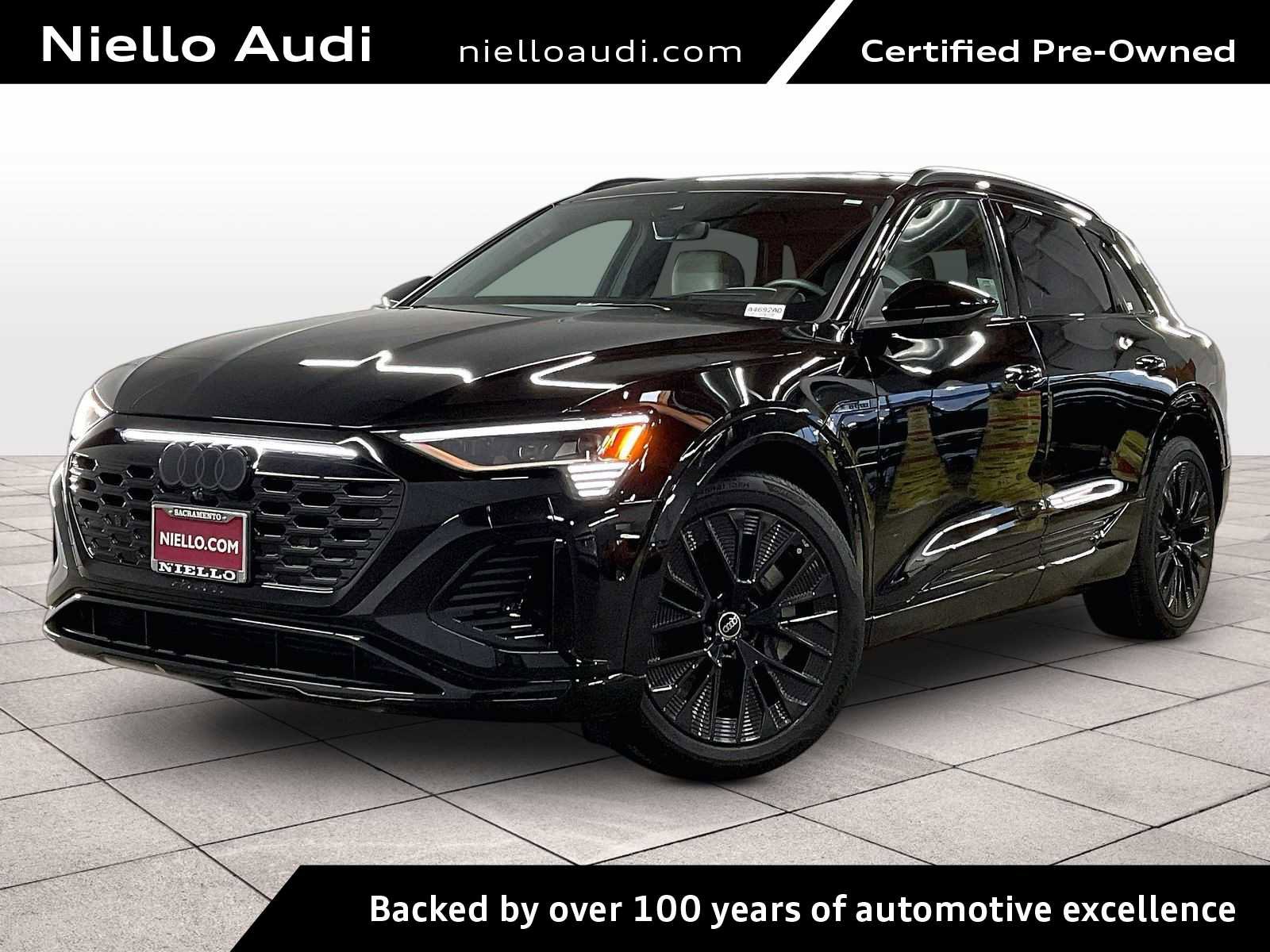 Certified 2024 Audi Q8 e-tron Prestige w/ Prestige Package