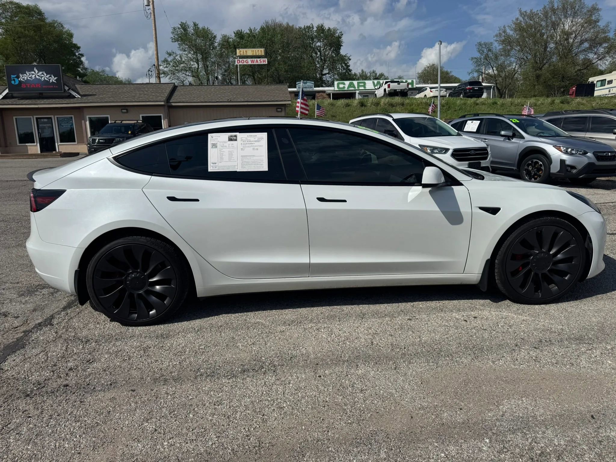 Used 2023 Tesla Model 3 Performance AWD/4WD image 2
