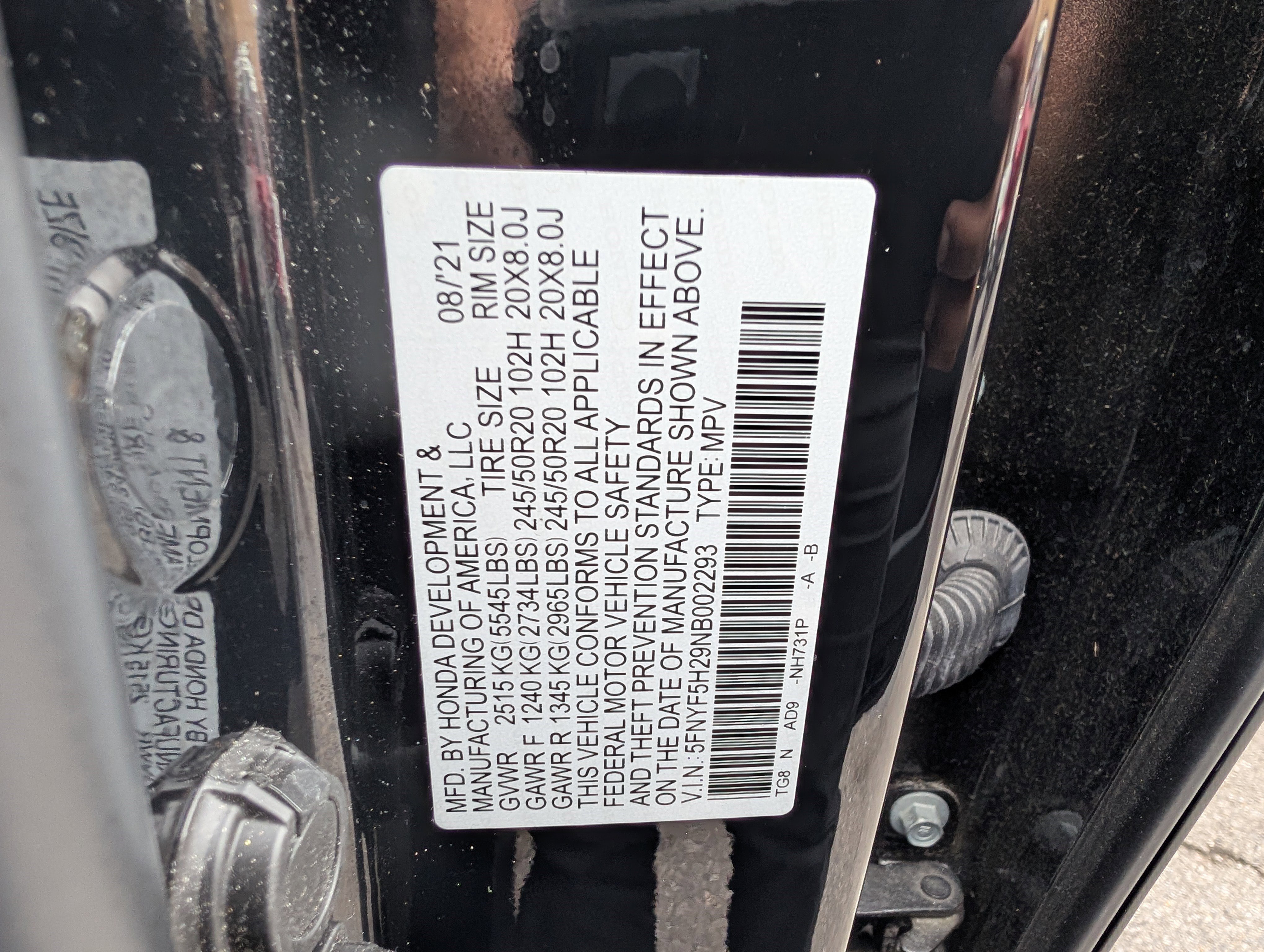 Used 2022 Honda Pilot Special Edition image 38