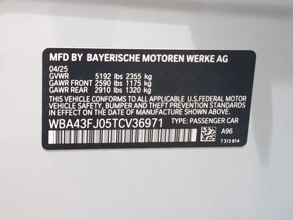 New 2026 BMW 530i w/ M Sport Package image 28