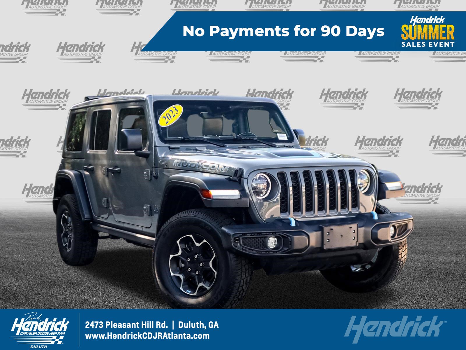 Used 2023 Jeep Wrangler Unlimited Rubicon 4xe w/ Safety Group AWD/4WD image 1