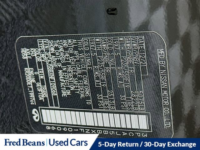 Used 2022 INFINITI QX50 Luxe image 33