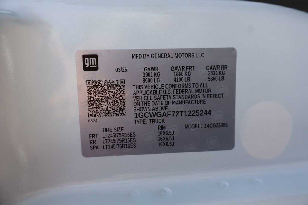 New 2026 Chevrolet Express 2500 w/ Driver Convenience Package RWD image 38