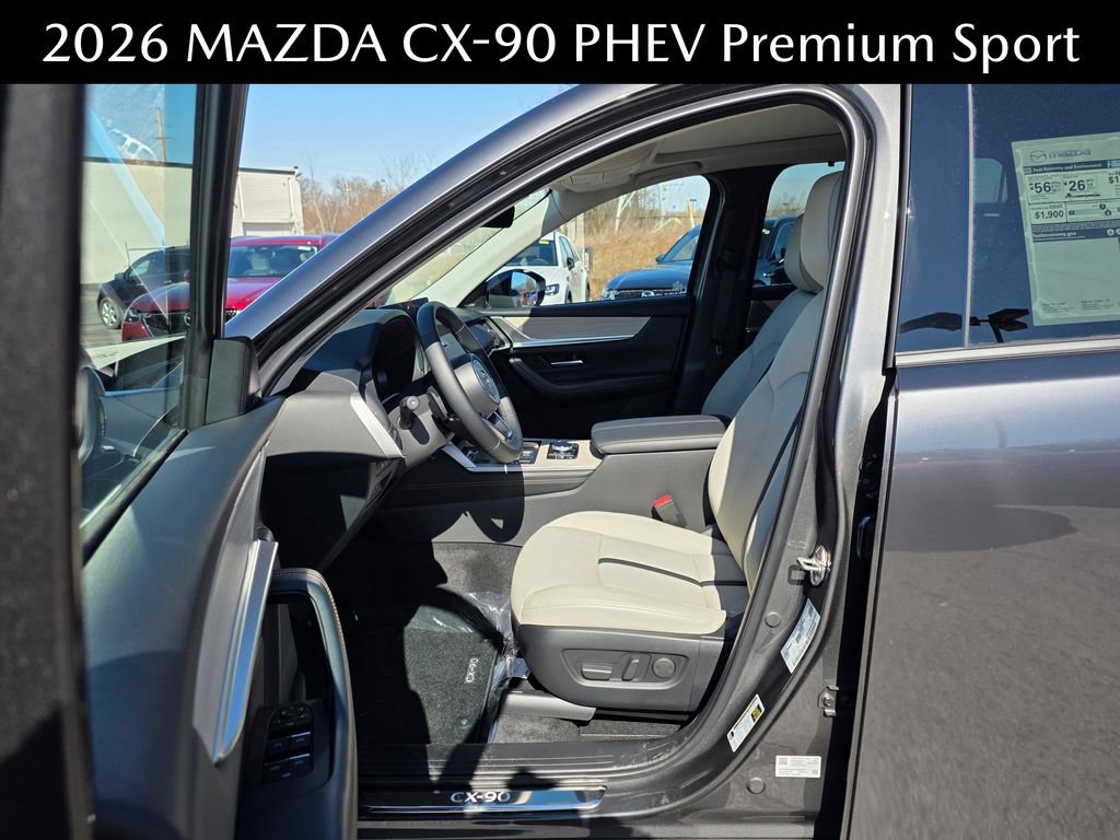 New 2026 MAZDA CX-90 Plug-In Hybrid w/Premium Sport AWD/4WD image 20