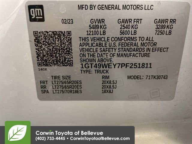 Used 2023 GMC Sierra 3500 Denali w/ Technology Package image 27